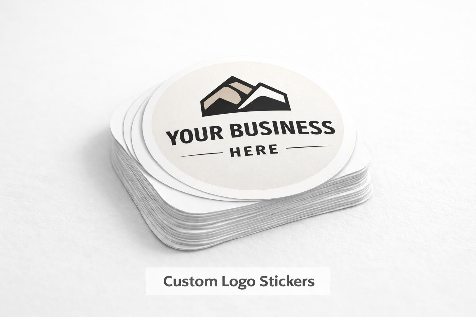 Custom Logo Stickers