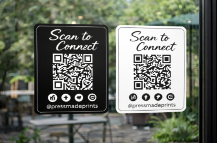 QR Code Stickers Collection